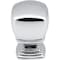 Jeffrey Alexander 1" Overall Length  Polished Chrome Katharine Cabinet Knob 188L-PC - alternate 4